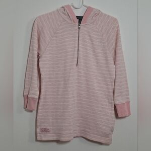Lauren Ralph Lauren Pink and White Striped Top